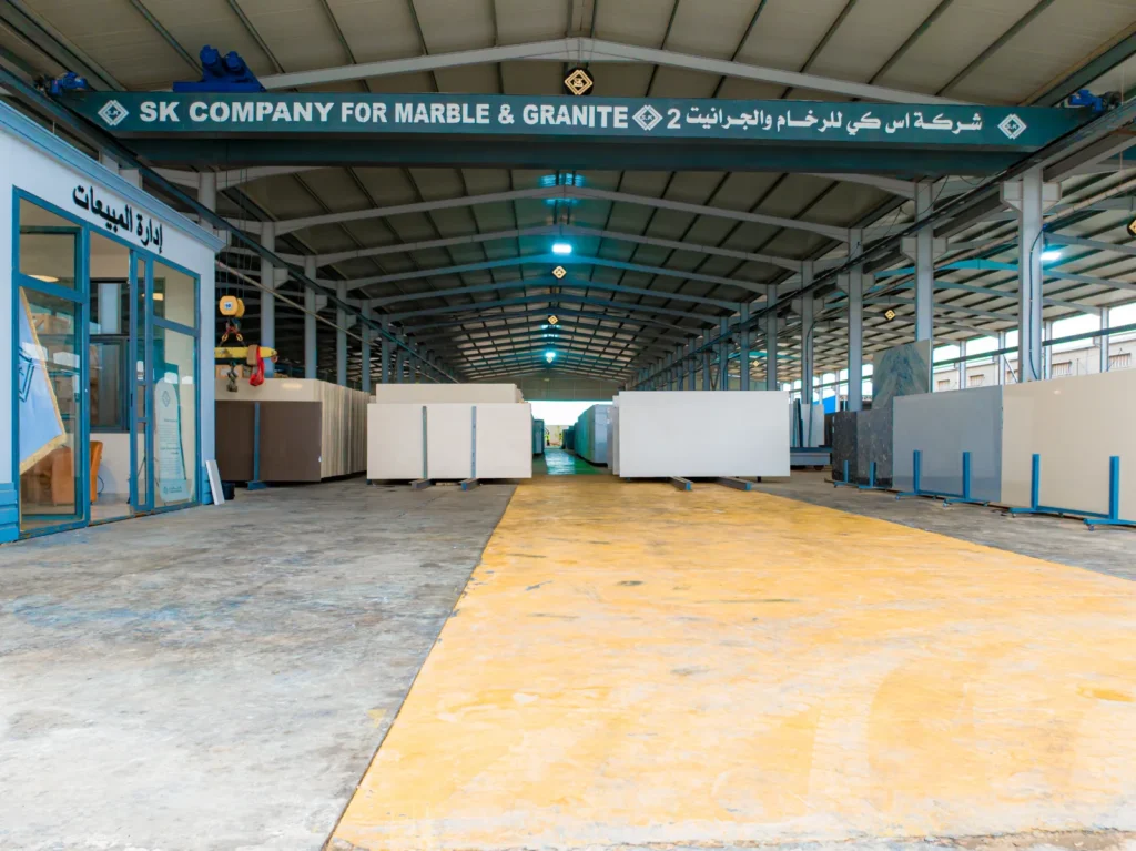 SK Group marble and granite factory